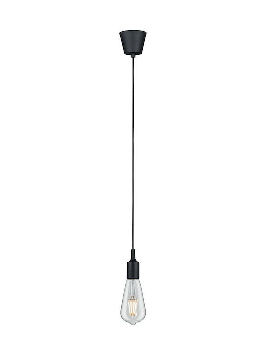 Paulmann 50346 Hängelampe Schwarz mit Fassung E27