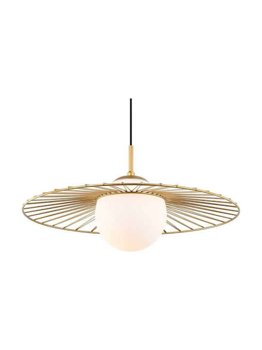 Italux Lustră Auriu cu Dulie E27 11x20cm.
