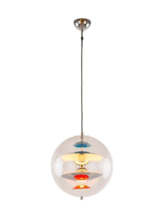 Italux Pendant Light Transparent with Socket E27