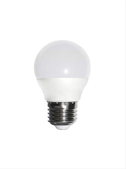 Fos me Λάμπα LED για Ντουί E27 και Σχήμα G45 Ψυχρό Λευκό 560lm