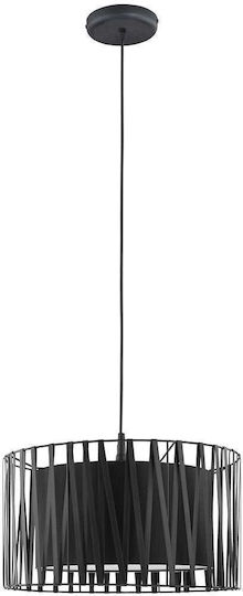 TK Lighting Harmony Lustră Suspendată Negru 109x40cm.