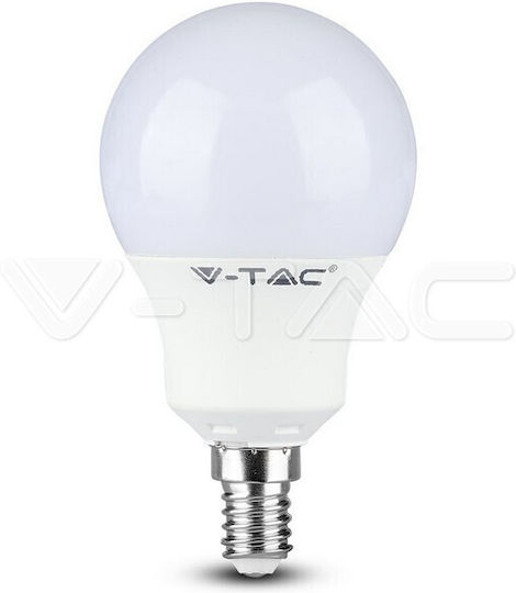 V-TAC VT-2236 LED Bulb 5.5W 81mm for Socket E14 and Shape P45 Natural White 470lm