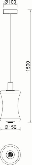Sun Light LED Κρεμαστό Φωτιστικό Ροζ 15x15x15εκ. Sun Light LED Κρεμαστό Φωτιστικό Ροζ 15x15x15εκ.