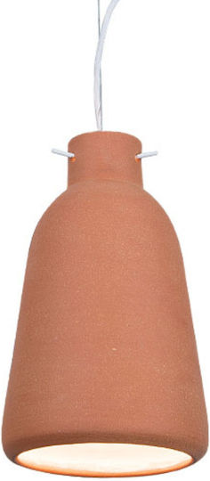 Zambelis Lights Pendant Light Orange with Socket E27