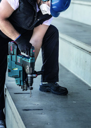 Bosch Σετ 5 Τετράκοπα Διαμαντοτρύπανα Καρβιδίου με SDS Plus Στέλεχος για Δομικά Υλικά και Μέταλλο