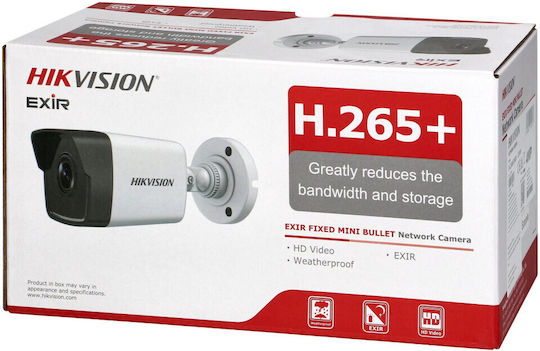 Hikvision IP-CAM-B140H IP Cameră de Supraveghere Full HD+ 4MP Rezistentă la apă cu Lentilă 2.8mm