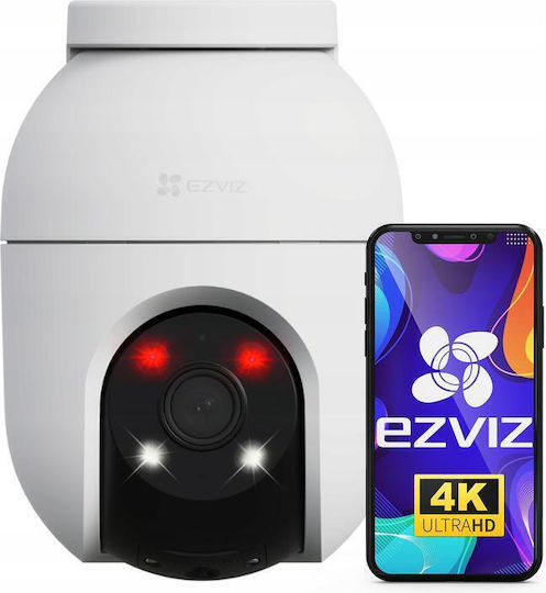 Ezviz C8c 4K IP Κάμερα Παρακολούθησης Wi-Fi 4K Αδιάβροχη με Αμφίδρομη Επικοινωνία και Φακό 4mm