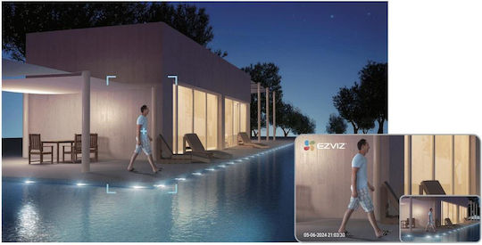 Ezviz C8c 4K IP Κάμερα Παρακολούθησης Wi-Fi 4K Αδιάβροχη με Αμφίδρομη Επικοινωνία και Φακό 4mm