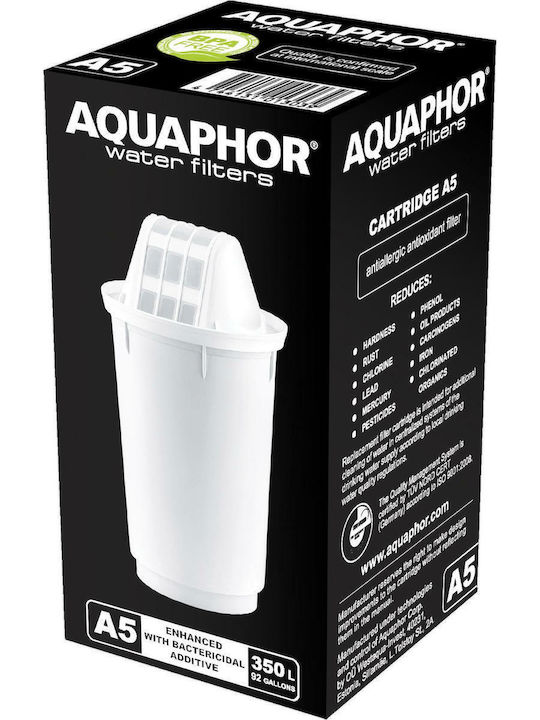 Aquaphor Ersatz-Wasserfilter für Kanne aus Aktivkohle A5