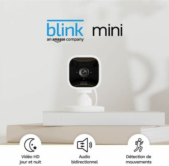 Blink Blink Mini IP Überwachungskamera Wi-Fi Full HD 1080p mit Zwei-Wege-Kommunikation