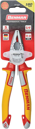 Benman Clește Drepte Pistoale de crimpat Powergrip Lungime 180mm