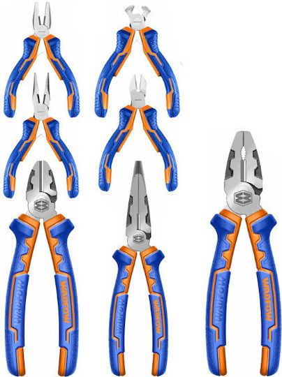 Wadfow Pliers set Length 177.8mm 7pcs