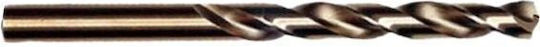 AWTools Set of 10 Diamond Drills Cobaltium with Cylindrical Shank for Metal