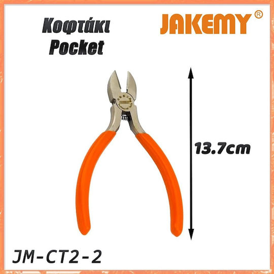 Jakemy Πλαγιοκόφτης Ηλεκτρολόγου Μήκους 127mm