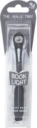 IF LED Светлина за Книга с Щипка Сив
