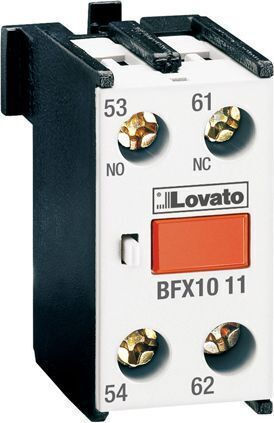Lovato Electric Επαφή Διακόπτη Ηλεκτρολογικού Πίνακα BFX1011