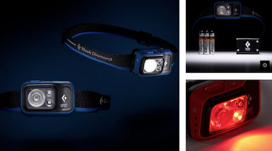 Black Diamond Φακός Κεφαλής LED IPX8 με Μέγιστη Φωτεινότητα 400lm Spot 400