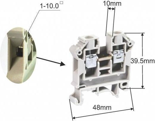 Simet Terminal block Electrical Panel 11521314