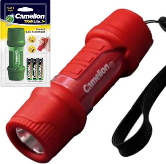Camelion Φακός LED με Μέγιστη Φωτεινότητα 40lm