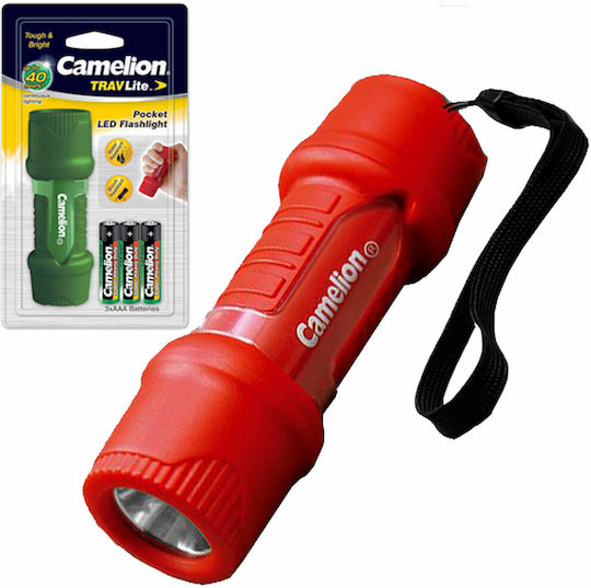 Camelion Φακός LED με Μέγιστη Φωτεινότητα 40lm