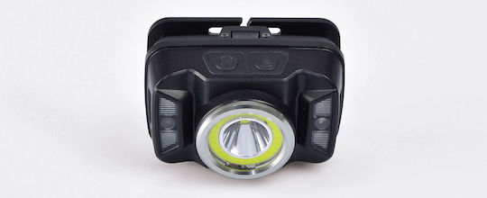 Videx Επαναφορτιζόμενος Φακός Κεφαλής LED IP65 με Μέγιστη Φωτεινότητα 410lm