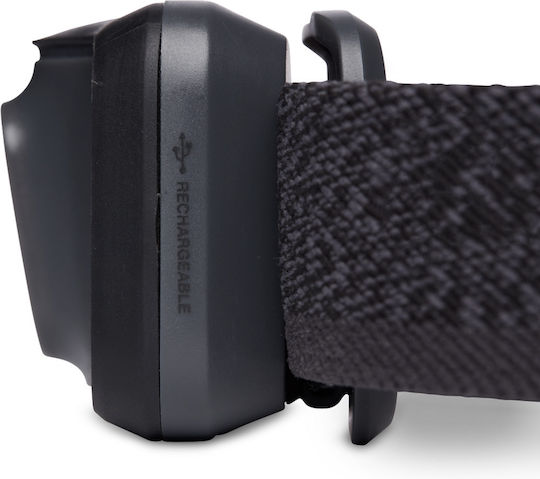 Black Diamond Презареждащ се Челник LED IP67 с Максимална Яркост 350лм Cosmo 350-R Черен