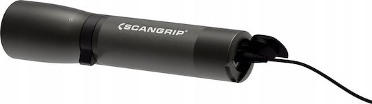 Scangrip Rechargeable Flashlight LED IP54 with Maximum Brightness 1000lm