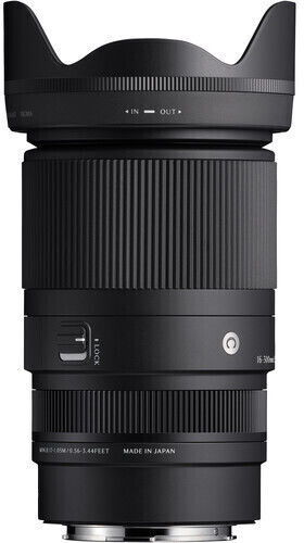 Sigma Crop Φωτογραφικός Φακός 16-300mm f/3.5-6.7 DC OS Contemporary Macro για Fujifilm X Mount Μαύρος