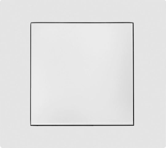 Elektro Plast Recessed Wall Switch Lighting without Frame White