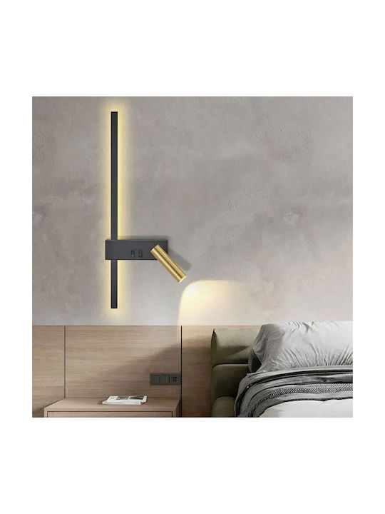 Toolight Modern Lamp Wall Black