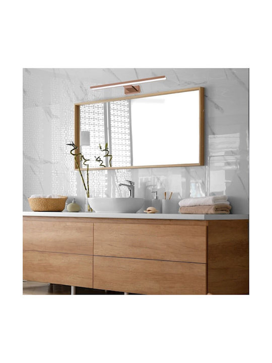 Eko Light Shine Modern Leuchte Badezimmer mit Integrierter LED und Neutralweißes Licht Kupfer 60cm