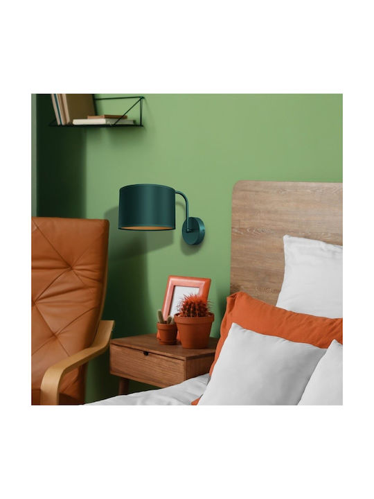 Eko Light Verde Modern Lumină de Perete cu Soclu E27 Verde 29cm