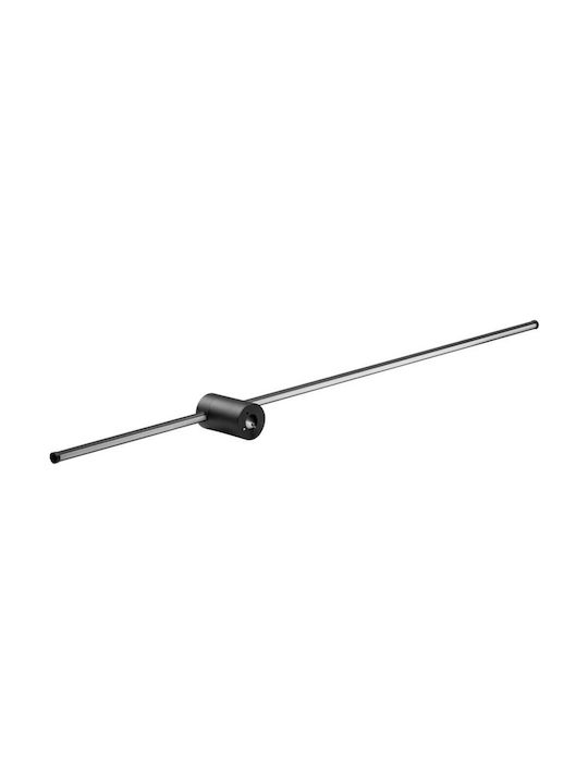 AZzardo Lumină De perete LED Negru 6cm