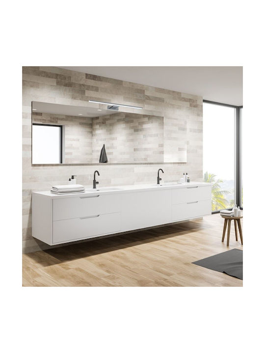 Eko Light Leuchte Badezimmer LED Silber 6cm