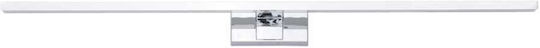 Nowodvorski Lamp Bathroom with Integrated LED and Warm White Light Gray 80x12.8x5cm