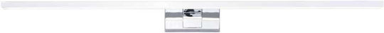 Nowodvorski Lamp Bathroom with Integrated LED and Warm White Light Gray 80x12.8x5cm