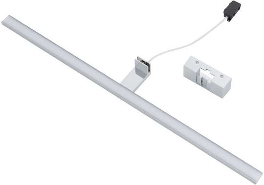 Nowodvorski Lamp Bathroom with Integrated LED and Warm White Light Gray 80x12.8x5cm