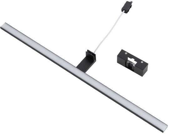 Nowodvorski Lamp Bathroom with Integrated LED and Natural White Light Black 80x12.8x5cm