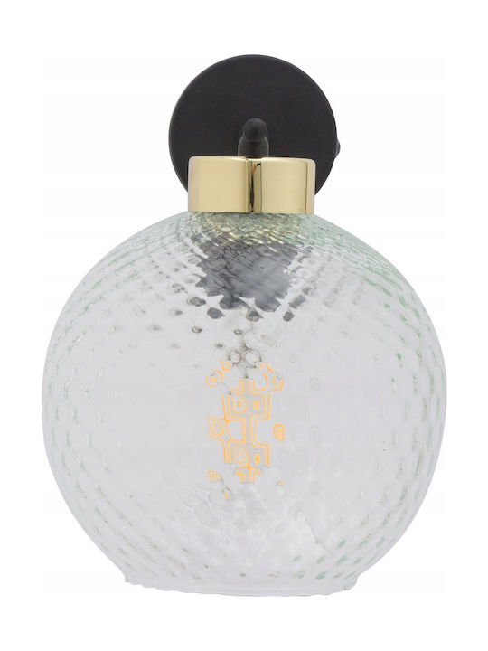 TK Lighting Φωτιστικό Τοίχου με Ντουί E27 Μαύρο