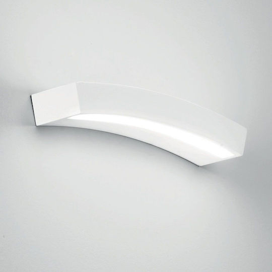Fan Europe Intec Modern Wall Lamp with Integrated LED White 35x9x6.5cm