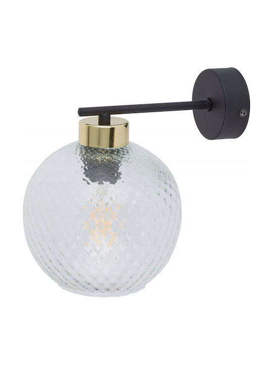 TK Lighting Φωτιστικό Τοίχου με Ντουί E27 Μαύρο