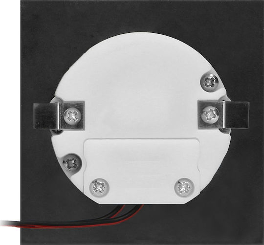 Orno Lamp Wall with Integrated LED and Cool White Light Black