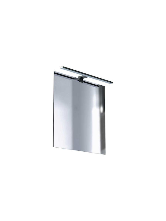 Nowodvorski Lamp Bathroom with Integrated LED and Natural White Light Silver 40x5.1cm
