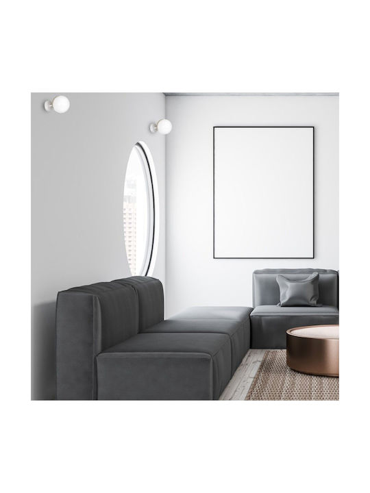 Eko Light Lumină de Perete cu Soclu E14 15x20x15cm