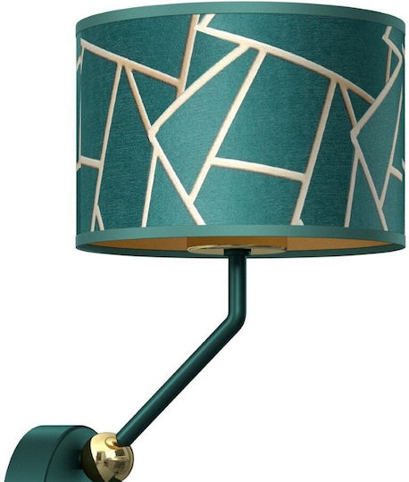Eko Light Ziggy Lumină De perete Verde 18cm