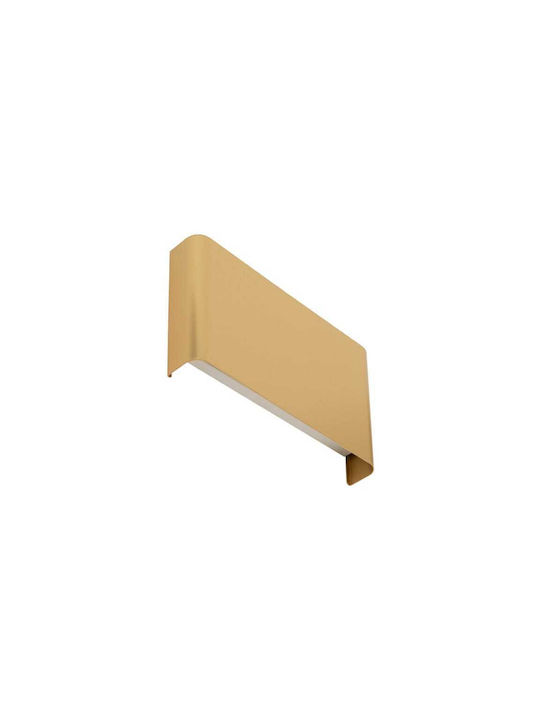 Nowodvorski Haga Modern Lamp Wall with Socket G9 Gold 25x25cm