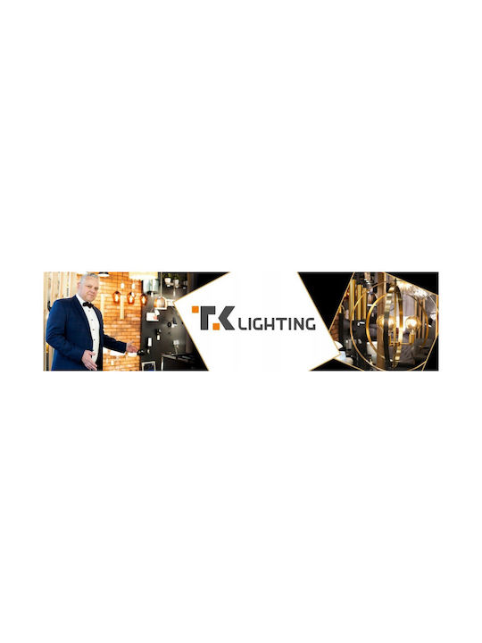 TK Lighting Μοντέρνο Φωτιστικό Τοίχου με Ντουί G9 Ροζ 15.5εκ.