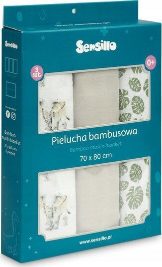 Sensillo Подложки Сив 70x80см. 3бр