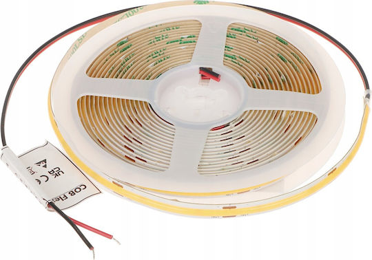 LED Strip 24V Warm White Light 5m Type COB