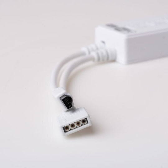 Eco Light Ταινία LED 12V RGB Φως 5m Τύπου SMD5050 με Τροφοδοτικό
